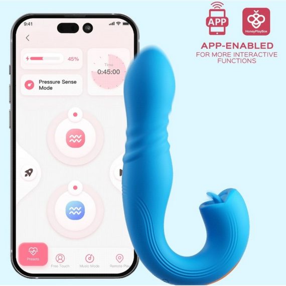 Joi Thursting Vibrator & Clit Licker6